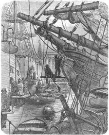'The Docks - The Concordia', 1872.  Creator: Gustave Doré.