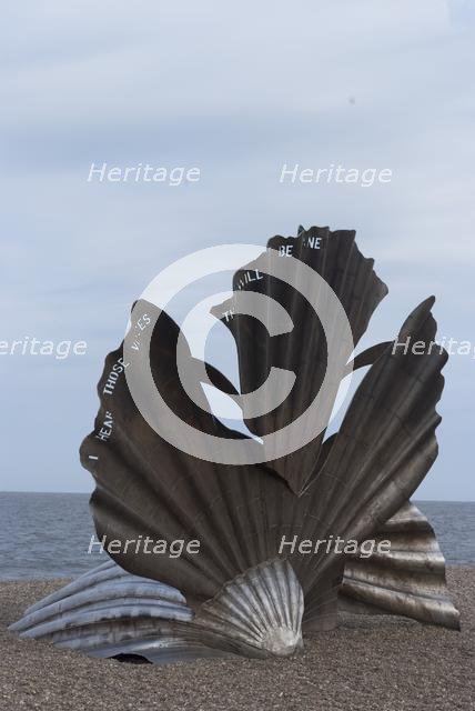 Hambling's Scallop, Aldeburgh, Suffolk, UK, 25/5/10.  Creator: Ethel Davies.