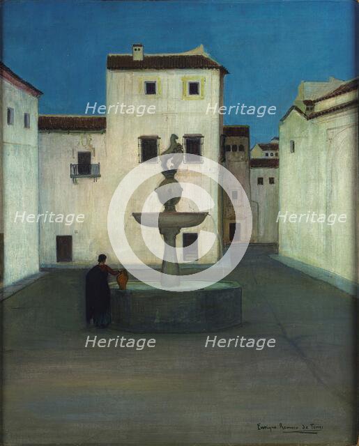 Plaza del Potro, 1907. Creator: Romero de Torres, Julio (1874-1930).