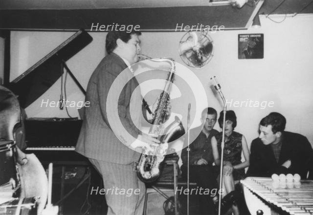 Tubby Hayes, Ronnie Scott's, Gerrard Street, London, 1959. Creator: Brian Foskett.