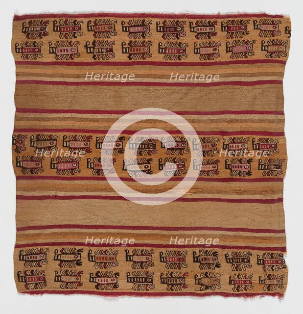 Fragment, Peru, 1000/1476. Creator: Unknown.