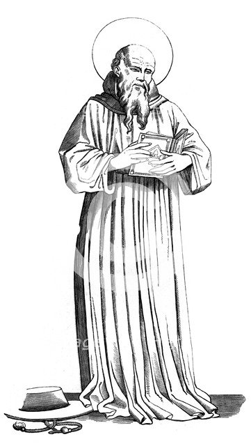 St Bonaventure, (1221-1274), 15th century, (1849). Artist: Unknown