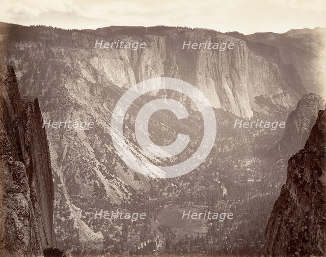 Yosemite Valley, ca. 1872, printed ca. 1876. Creator: Carleton Emmons Watkins.