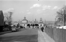 The entrance of Royal Terrace Pier, Gravesend, Kent, c1945-c1965 Artist: SW Rawlings