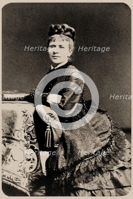Portrait of the pianist and composer Marie Jaëll, née Trautmann (1846-1925). Creator: Anonymous.