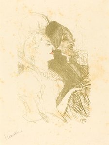 Carnival (Carnaval), 1894. Creator: Henri de Toulouse-Lautrec.