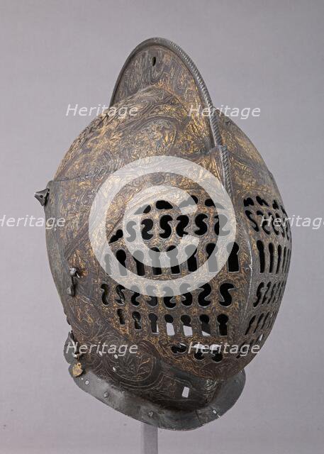 Close Helmet, French, ca. 1575. Creator: Unknown.