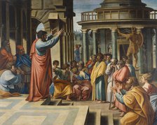 Paul preaching in the Areopagus, 1729-31. Creator: Sir James Thornhill.