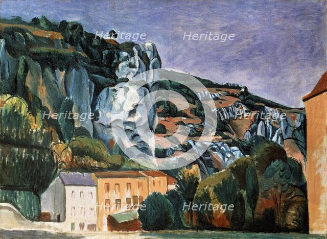 'Cliffs', 1912.  Creator: Andre Derain.