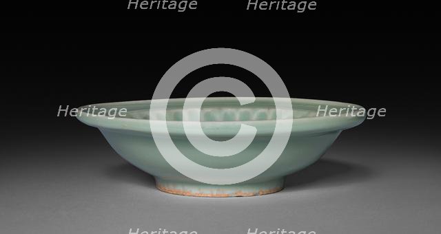 Plate: Longquan Ware, 13th-14th Century. Creator: Unknown.