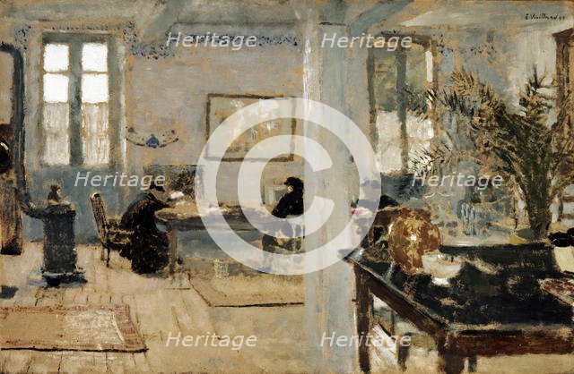 'In a Room', 1899.  Artist: Edouard Vuillard