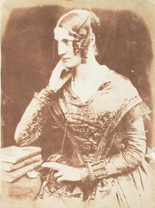 Unidentified Woman, 1843-47. Creators: David Octavius Hill, Robert Adamson, Hill & Adamson.