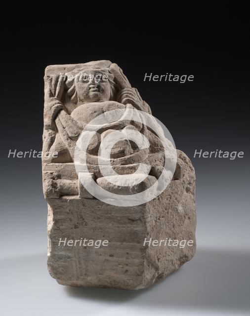 Cornerstone or Corbel (?), 400s. Creator: Unknown.