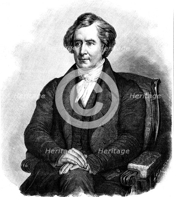 Dominique Francois Jean Arago (1786-1853), French astronomer, physicist and politician. Artist: Unknown