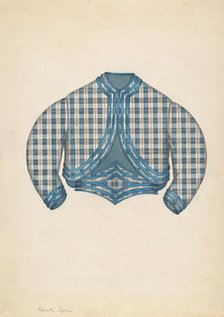 Girl's Jacket, c. 1937. Creator: Roberta Spicer.