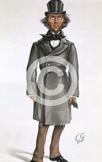 Herbert Spencer, English philosopher and sociologist, 1879. Artist: Francis Carruthers Gould