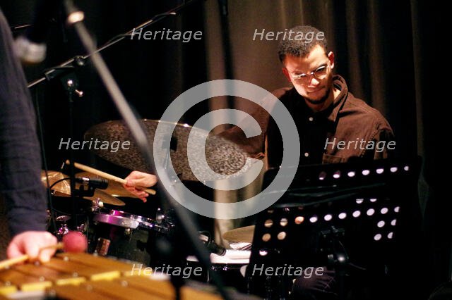 Luke McCarthy, Jonny Mansfield Quartet, Verdict Jazz Club, Brighton, East Sussex, 2024. Creator: Brian O'Connor.