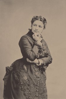 Victoria Claflin Woodhull (1838-1927) , ca 1872.