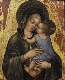 Madonna and child, 15th century. Creator: Giambono, Michele (ca1400-ca1462).