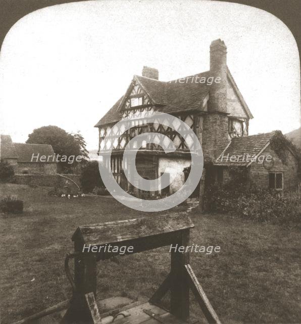 'Stokesay Castle England,The Ancient Keep', 1900. Creator: Works and Sun Sculpture Studios.