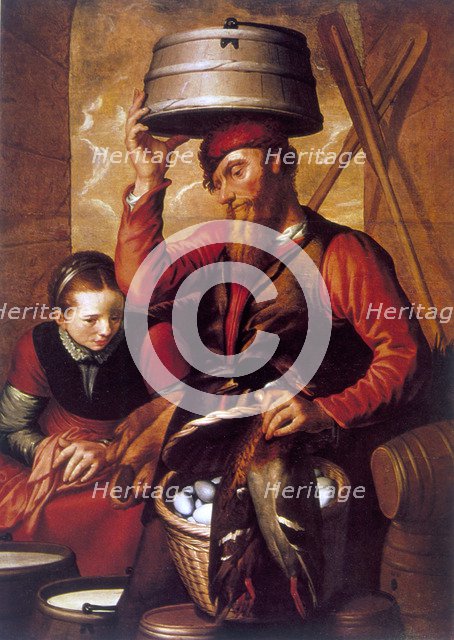 'The Game Dealer', 16th century. Artist: Pieter Aertsen