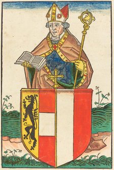 Friedrich Count of Schaumberg - Bishop of Salzburg, c. 1490. Creator: Unknown.