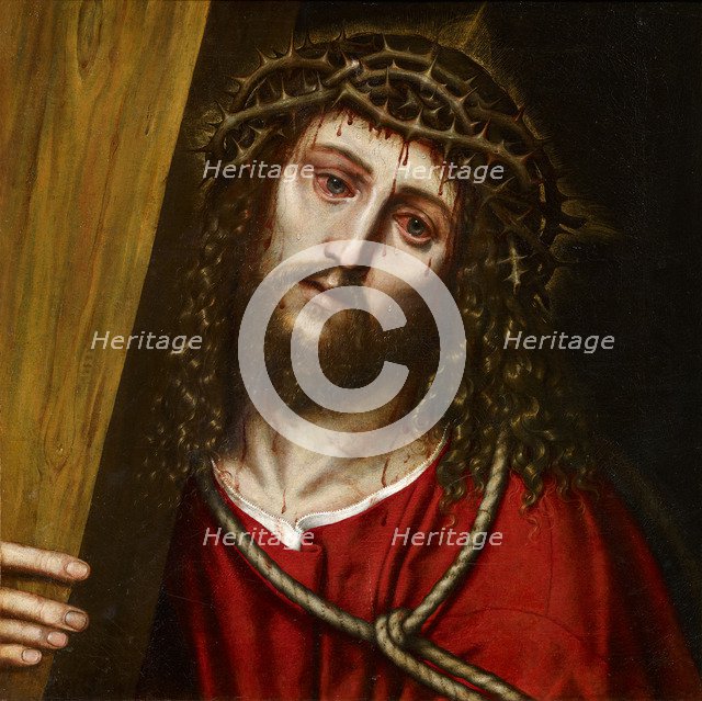 Christ Carrying the Cross. Artist: Frangipane, Niccolò (active 1563-1597)