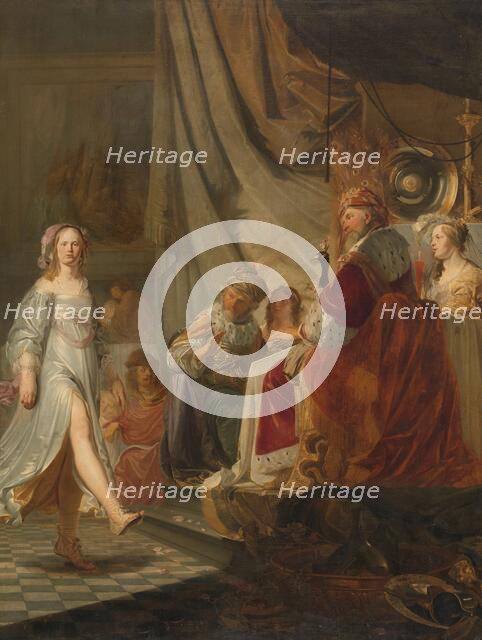Salome Dancing for Herod, 1634-1672. Creator: Hans Horions.