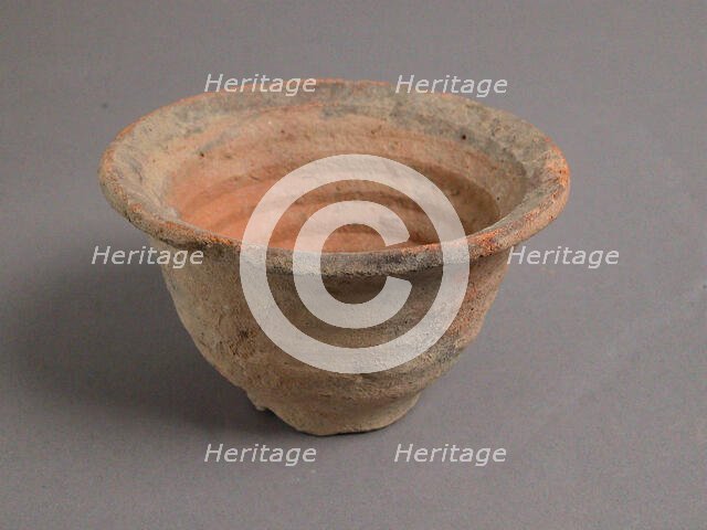 Bowl, Coptic, 4th-7th century. Creator: Unknown.