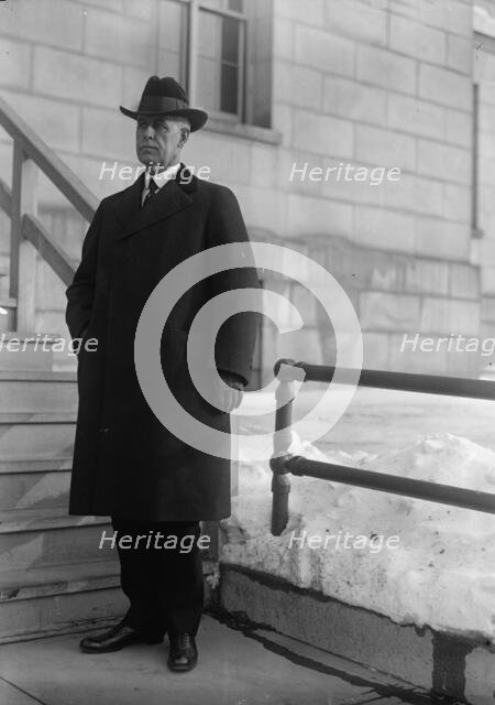 John Frost Nugent, Sen. from Idaho, 1918. Creator: Harris & Ewing.