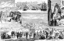 The Earthquakes in Asia Minor: sketches in the villages destroyed, 1883. Creator: Unknown.