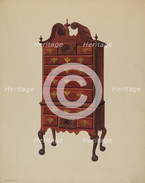 Highboy, c. 1937. Creator: Harry Eisman.