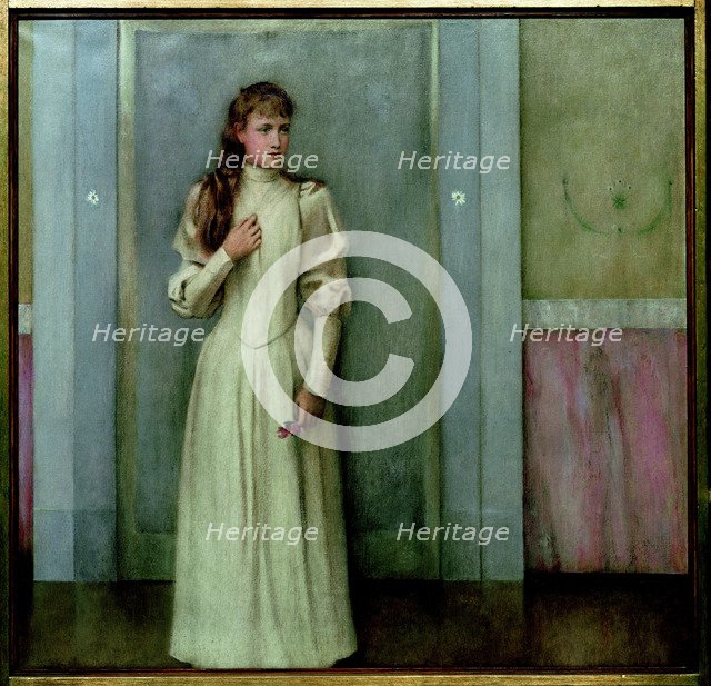 Portrait of Marguerite Landuyt, 1896.