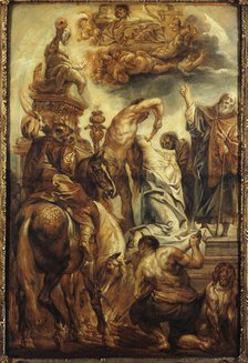 Le Martyre de Sainte Apolline, after 1628. Creator: Jacob Jordaens.