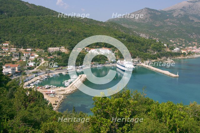 Harbour of Poros, Kefalonia, Greece