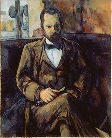 Portrait d'Ambroise Vollard, 1899. Creator: Paul Cezanne.