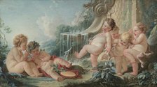 Music and Dance and Cupids in Conspiracy , 1740s. Creator: François Boucher (French, 1703-1770).