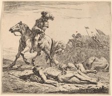 Battlefield, 1652. Creator: Karel Du Jardin.