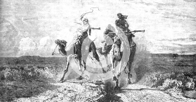 'Robbers of the Desert; A Naturalist's Ride in the Atlas Mountains', 1875. Creator: Unknown.