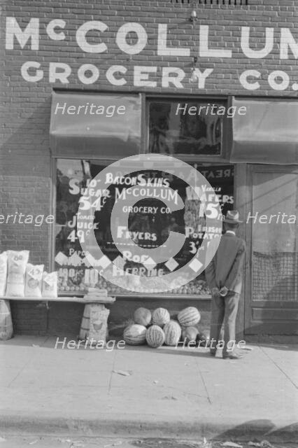 Storefront, Greensboro, Alabama, 1936. Creator: Walker Evans.