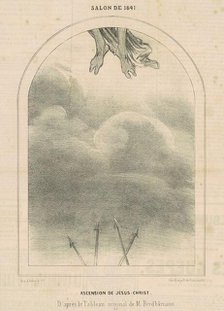 Ascension de Jèsus-Christ, 19th century. Creator: Honore Daumier.