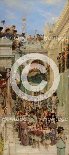 Spring, 1894. Creator: Sir Lawrence Alma-Tadema.