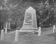 'Sheridan's Tomb, National Cemetery, Washington, D.C.', c1897. Creator: Unknown.