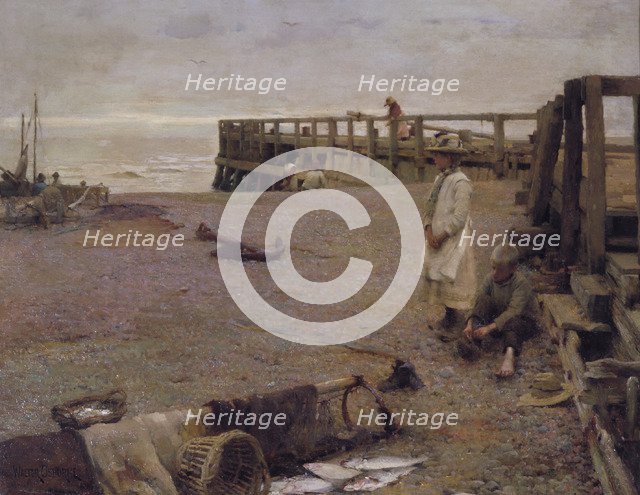 'An October Morning', 1885. Artist: Walter Frederick Osborne