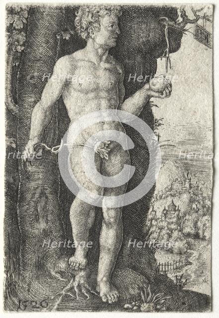 Adam, 1526. Creator: Jacob Binck (German, 1500-1569).