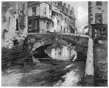 'Pont Breton', c1890-1940 (1924). Artist: Ferdinand-Jean Luigini