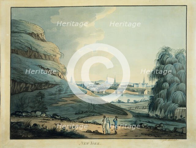 Collect Pond, New York City, 1798.