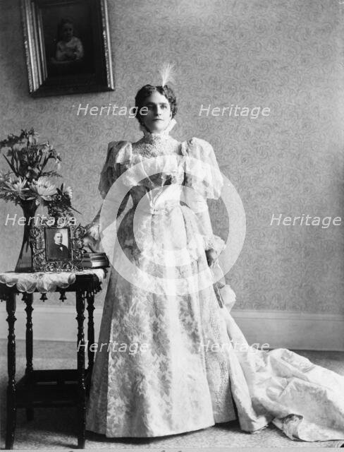 Portrait of Mrs. McKinley, no. 3, c1897. Creator: Frances Benjamin Johnston.