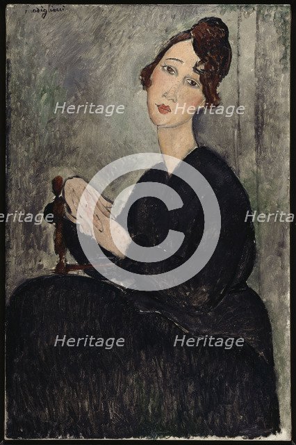 Portrait of Dèdie, 1918. Artist: Modigliani, Amedeo (1884-1920)