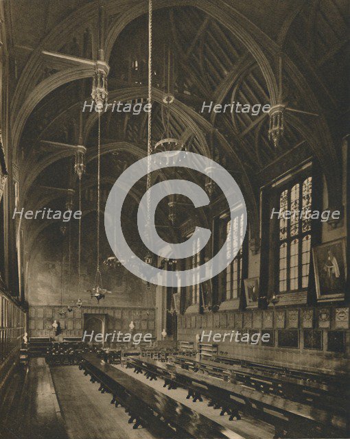 'Within The Magnificent Hall of Lincoln's Inn', c1935. Creator: Unknown.
